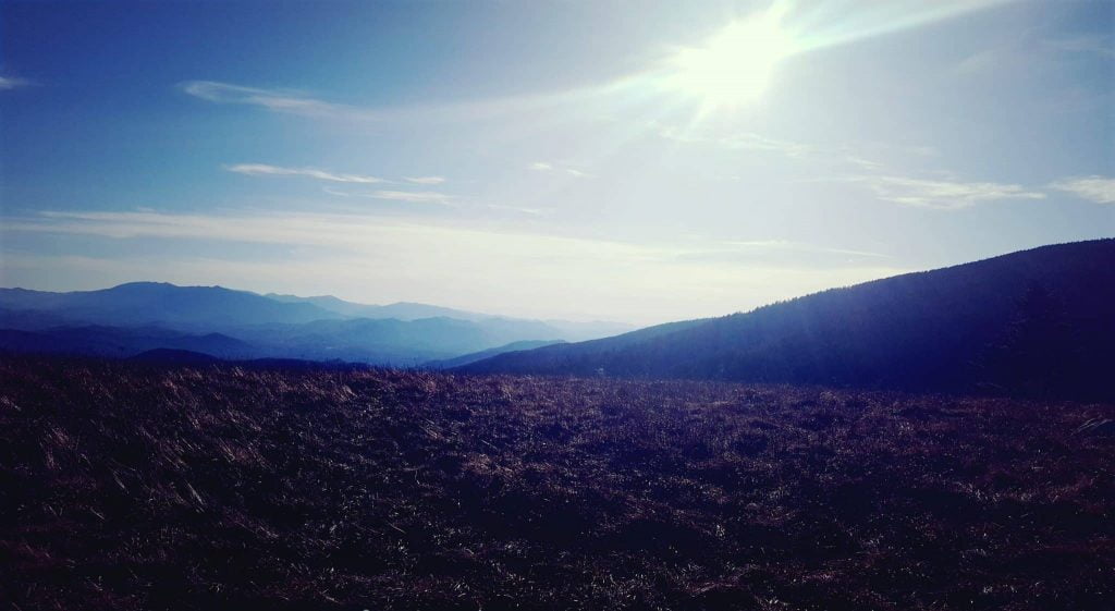 Stunning scenery from Carver's Gap to 19E